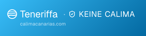 Calima-Status für Teneriffa